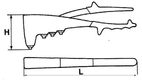 1974HQ Heavy Duty Hand Riveter from HansTools is a robust manual tool built for industrial and professional use. Designed with ergonomic dual-molded grips, it ensures comfortable and controlled riveting in demanding tasks. Equipped with 4 interchangeable nose pieces (2.4, 3.2, 4.0, 4.8 mm), this riveter works with aluminum and stainless steel blind rivets up to Ø4.0 mm (5/32"). Its heavy-duty frame ensures high durability, while the compact body design makes it suitable for tight working spaces in automotive, sheet metal, and general fabrication jobs. ________________________________________ 📌 Features: • Compatible with 2.4 mm, 3.2 mm, 4.0 mm, 4.8 mm rivets • Accepts stainless steel rivets up to Ø4.0 mm • Ergonomic soft grips for fatigue-free operation • Storage slots for 4 nose pieces on the body • Heavy-duty steel frame for strength and long life • Ideal for vehicle repair, construction, HVAC, and metalwork