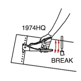 1974HQ Heavy Duty Hand Riveter from HansTools is a robust manual tool built for industrial and professional use. Designed with ergonomic dual-molded grips, it ensures comfortable and controlled riveting in demanding tasks. Equipped with 4 interchangeable nose pieces (2.4, 3.2, 4.0, 4.8 mm), this riveter works with aluminum and stainless steel blind rivets up to Ø4.0 mm (5/32"). Its heavy-duty frame ensures high durability, while the compact body design makes it suitable for tight working spaces in automotive, sheet metal, and general fabrication jobs. ________________________________________ 📌 Features: • Compatible with 2.4 mm, 3.2 mm, 4.0 mm, 4.8 mm rivets • Accepts stainless steel rivets up to Ø4.0 mm • Ergonomic soft grips for fatigue-free operation • Storage slots for 4 nose pieces on the body • Heavy-duty steel frame for strength and long life • Ideal for vehicle repair, construction, HVAC, and metalwork