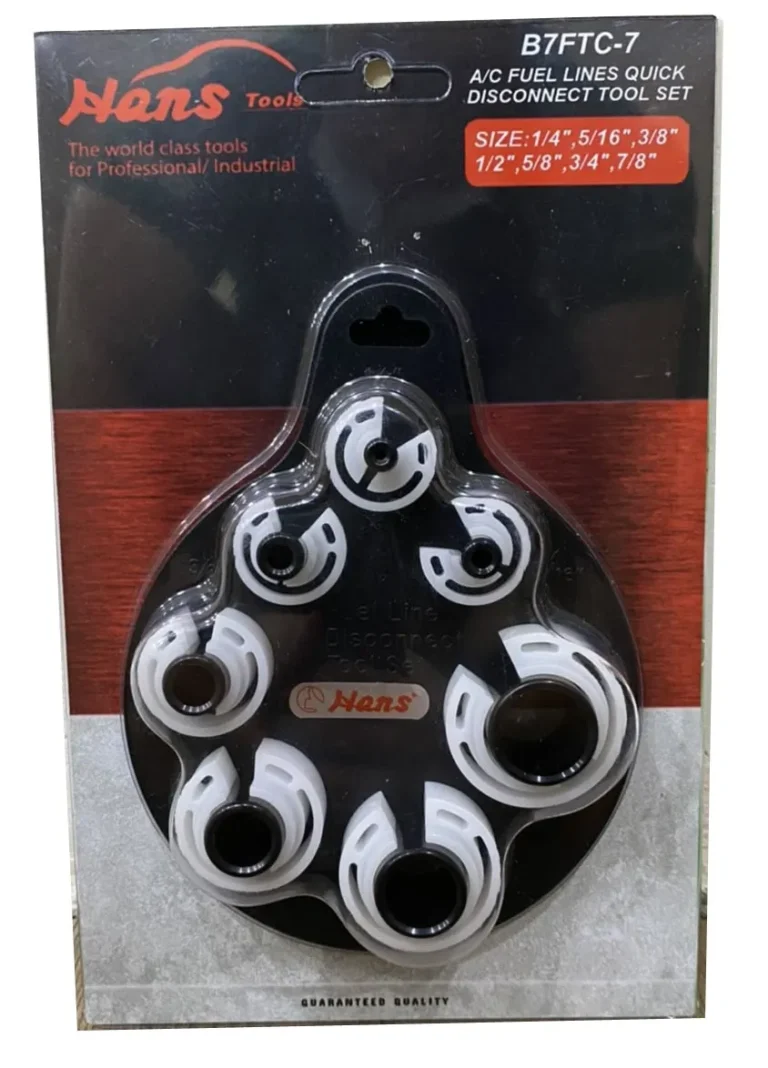 Universal A/C Fuel Line Quick Disconnect Tool Set – 7 Sizes (¼" to ⅞")