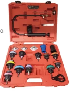CSTS-19 – 19-Piece Radiator Pressure Tester Kit for Universal Cooling Systems