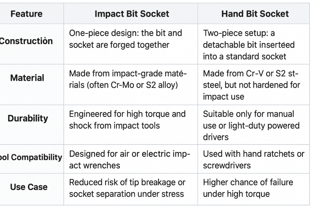 Understanding Impact Bit Socket