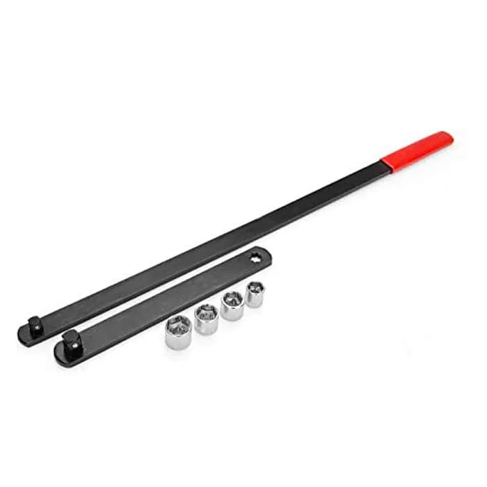 EBST-6-1-min EBST-6 Serpentine Belt Removal and Installation Tool Kit – 1/2" & 3/8" Drive with 4 Sockets