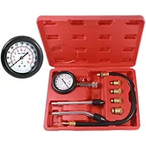 8PCs Gasoline Cylinder Compression Tester Kit
