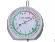 HYG-R is a compact, round-style Tire Tread Depth Consumption Gauge