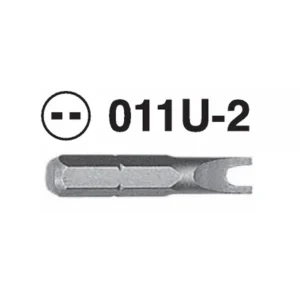 011U-2 U-Shaped Hex Shank Screwdriver Bit – ¼'' Drive