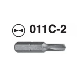 011C-2 Butterfly Clutch Hex Shank Screwdriver Bit – ¼'' Drive