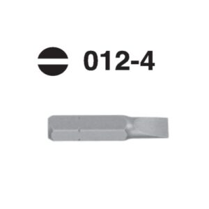 012-4 Slotted Hex Shank Screwdriver Bit – ⁵⁄₁₆" Drive