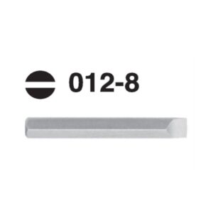 012-8 Slotted Hex Shank Screwdriver Bit – ⁵⁄₁₆" Drive