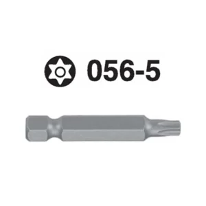 056-5 Holey Star Hex Shank Screwdriver Bit – ¼'' Drive