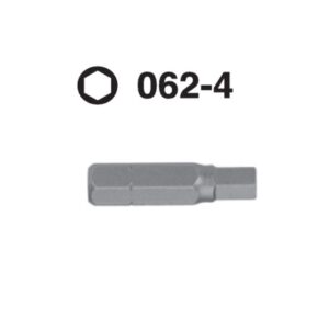 062-4 Hexagon Hex Shank Screwdriver Bit – ⁵⁄₁₆" Drive