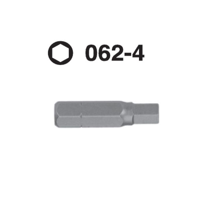 062-4 062-4 Hexagon Hex Shank Screwdriver Bit – ⁵⁄₁₆" Drive