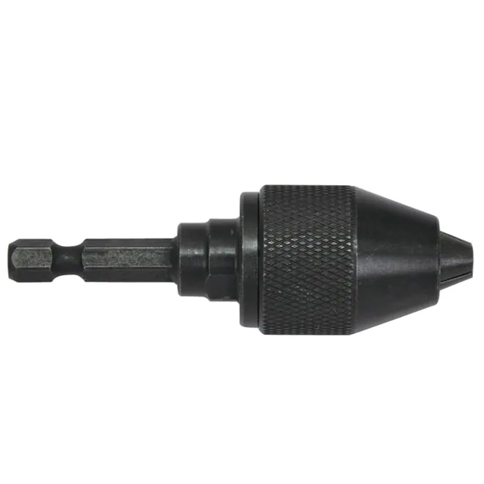 0K6M06-min 0K6M06 Mini Keyless Drill Chuck – ¼" Hex Shank for Quick Bit Changes