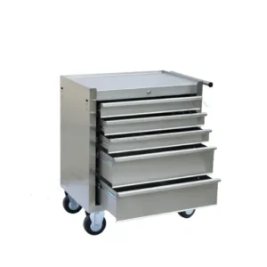 INOX Stainless Steel Tool Trolley – 5 Drawer 9915K Cabinet
