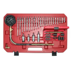 EGDT-37 Diesel Compression Tester – 37 PCS with Cranking Test Capability & Hydraulic Gauge Tester Kit