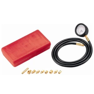 EGRT-10 Engine Oil Pressure Tester Kit – 2.5" Dual Gauge, 300 PSI / 21 Bar with NPT Adaptors