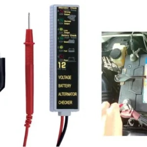 Automotive Voltage, Battery & Alternator Checker – 12V DC | B8DMT
