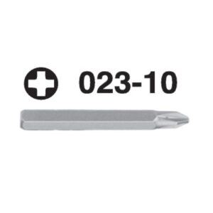 023-10 Phillips Hex Shank Screwdriver Bit – 10mm Drive