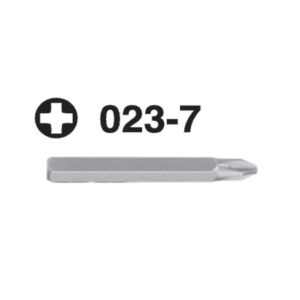 023-7 Phillips Hex Shank Screwdriver Bit – 10mm Drive