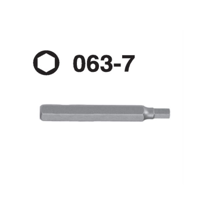 063-7 063-7 Hexagon Hex Shank Screwdriver Bit – 10mm Drive