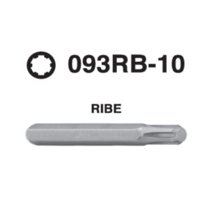 093RB-10 Ribe Hex Shank Screwdriver Bit – 10mm Drive