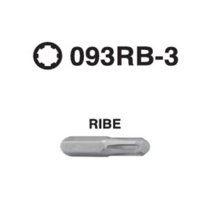 093RB-3 Ribe Hex Shank Screwdriver Bit – 10mm Drive