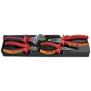 Insulated Plier & Adjustable Wrench Set – TB-10 | VDE Certified in Plastic Tray