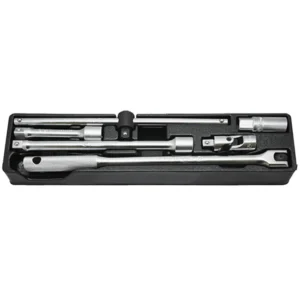 TB-2 – 6-Piece ½″ Drive Accessory Set with Knurled Handle in Plastic Tray