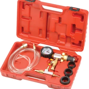 ECSF-6 – Cooling System Filler with Vacuum Leak Test and Universal Adapter Rings