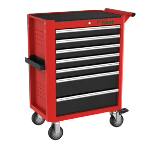 9917BHL-OB Workshop Tool Trolley with Locking System – 7 Drawers Roller Cabinet