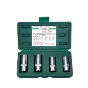 4391M – 4 PCS Stud Puller Socket Set ½″ Drive | Metric & SAE Sizes