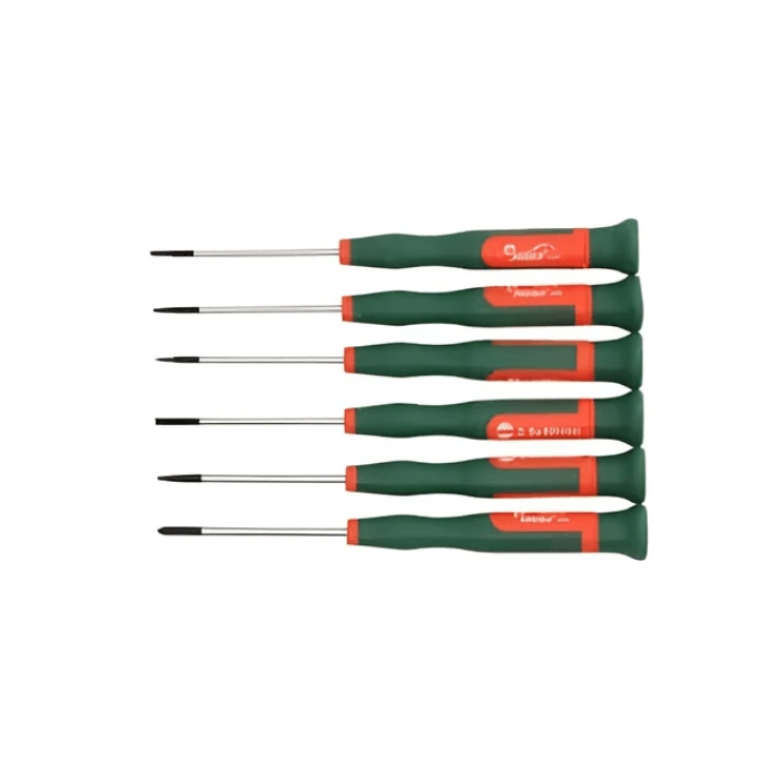 06161-6 (1) 06161-6 Precision Hex Tool Set – Metric Hex Blades 0.9–3mm (6 pcs)