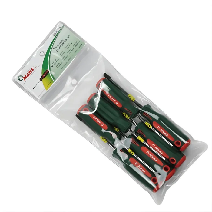 06400-7Tb (1) 06400-7TB Star Screwdriver Set in PVC Bag – Octagonal Handle, 7 pcs