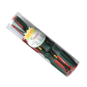 Octagonal Handle Screwdriver Set in PVC Tube – 06400 / 06440 / 06450 Series