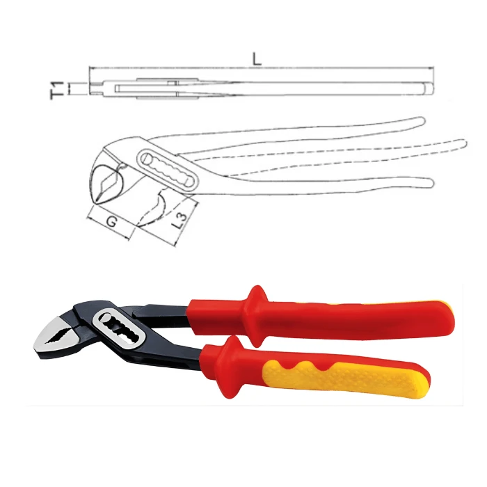 1888 Insulated Water Pump Plier