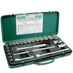 4626M/A Socket Wrench Set ½" Drive 24 PCs | 4130 Non Slip Ratchet