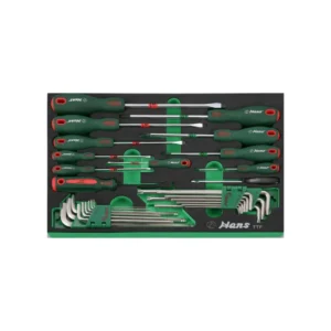 TTF-30U/Screwdriver and Hex-Key Wrench Set in 30 PCs