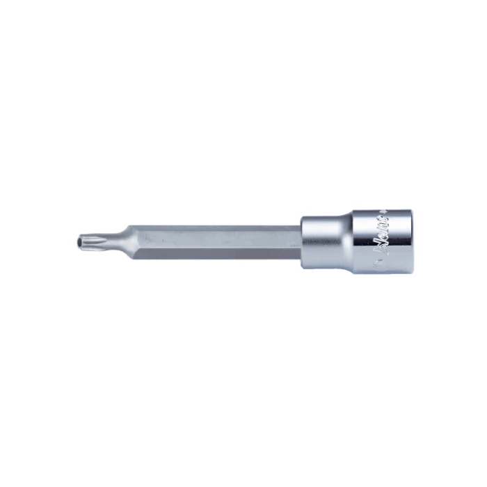 4025 (1) 4025-4TH Holey Star Bit Socket | ½"Drive 100mm Long | Tamper-Proof S2 Steel