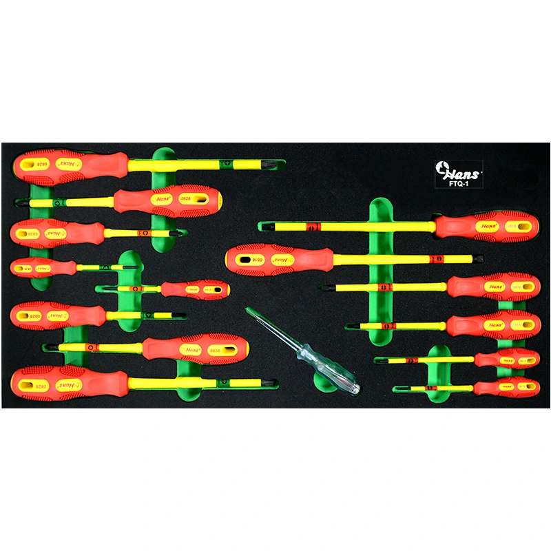 Ftq-1 FTQ-1/ Insulated Screwdriver Set- 15 PCs