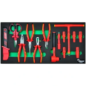 FTQ-3 Insulated Socket Wrench and Plier Set | 1000V VDE